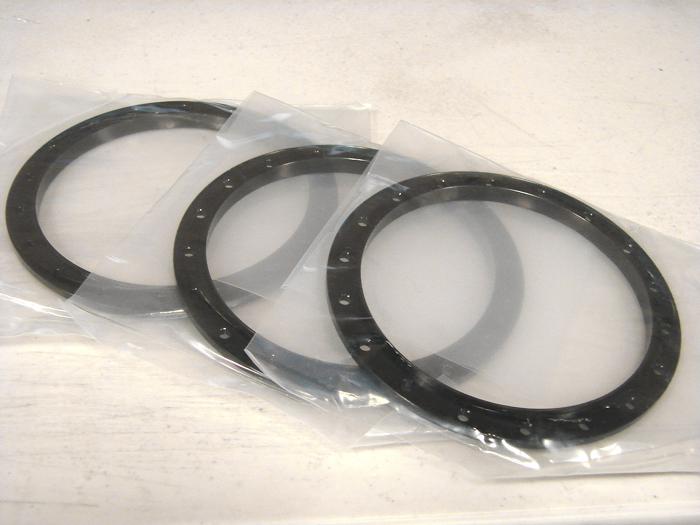 12.ZK17 Outer Black Ring w/o Hardware (3) for Beadlock Wheel O.D. 102mm - Image 1