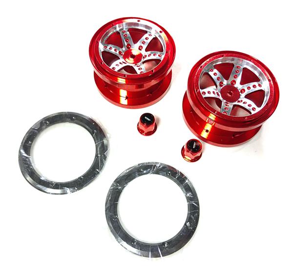 16.ZW06 Replacement Parts for C25411RED 2.2 Size Rock Crawler Wheels (new, as-is) - Image 1
