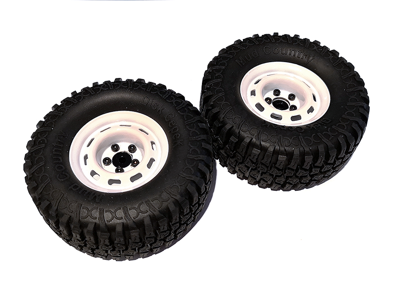 21.R15 1.9 Size Wheel & All Terrain Tire (2) (O.D.=100mm) - Image 1