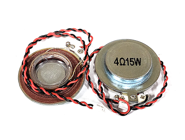 23.ZU21 Replacement 44mm 4ohm 15w Speaker (2) for C28260 - Image 1