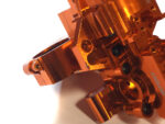 Orange Billet Machined Rear Bulkhead for Traxxas 1/10 Maxx 4S (new, damaged) - Image 2