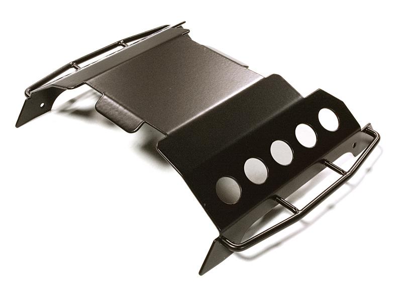 24.ZF216.BLACK Metal Center Skid Plate Protection Guard for Axial 1/10 Wraith 2.2 (used) - Image 1