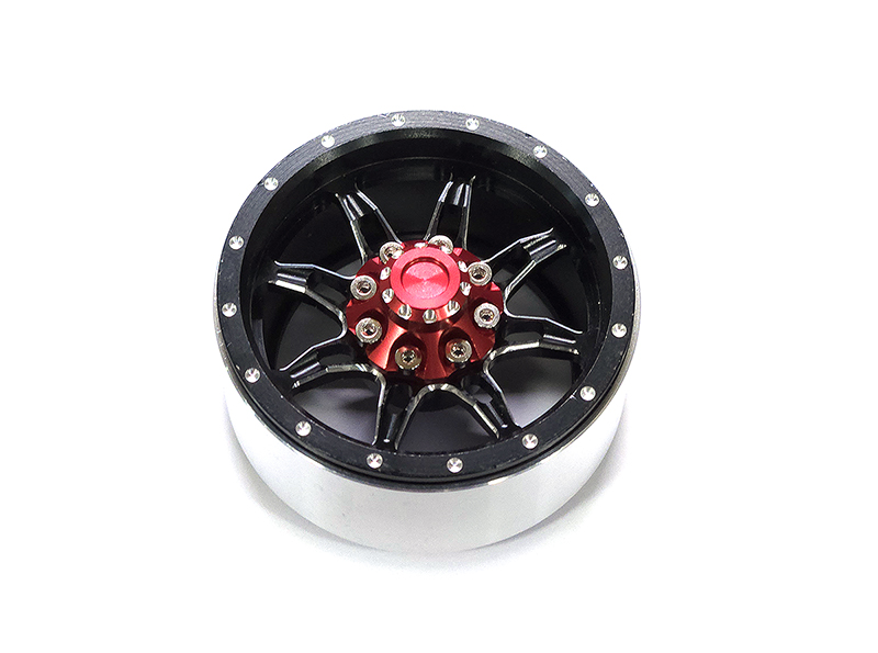 25.K17 Aluminum 1.9 8-Spokes Wheel for 1/10 Scale Crawler - Image 1