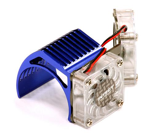 2961BLUE Twin Motor Cooling Fan + Heatsink 540/550 - Image 1