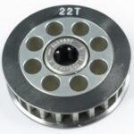 3Racing Aluminum Center One Way Pulley Gear T22