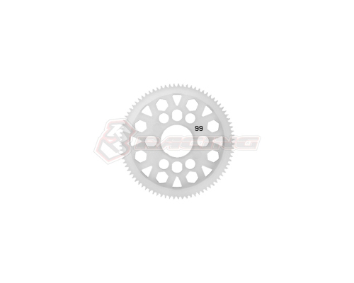 3RAC-SG6499V2 3Racing 64 Pitch Plastic Spur Gear 99T Ver.2 - Image 1