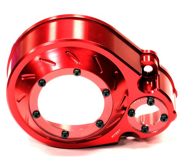 BAJ237RED Billet Machined Type III Gear Cover for HPI Baja 5B2.0, 5T & 5SC - Image 1