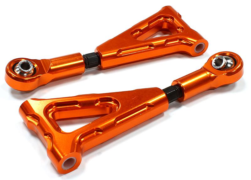 BAJ351ORANGE Billet Machined T5 Rear Upper Suspension Arm for HPI Baja 5B, 5T & 5SC - Image 1