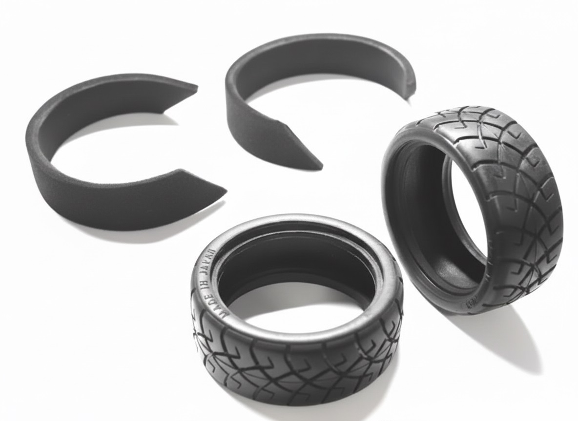 C22358 26mm X2 Rubber Radial for Touring Car - Image 1