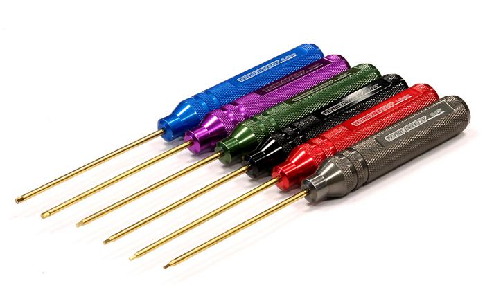 C22496 ProGrip Handle Allen Hex Wrench Set, 6-Piece Professional Tools - Image 1