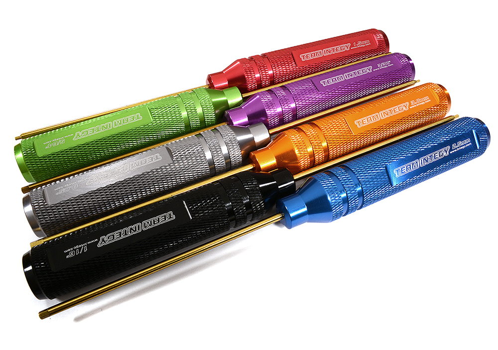 C22497 ProGrip Handle Hex Wrench Set, Durable Allen Tools - 7 Pieces - Image 1