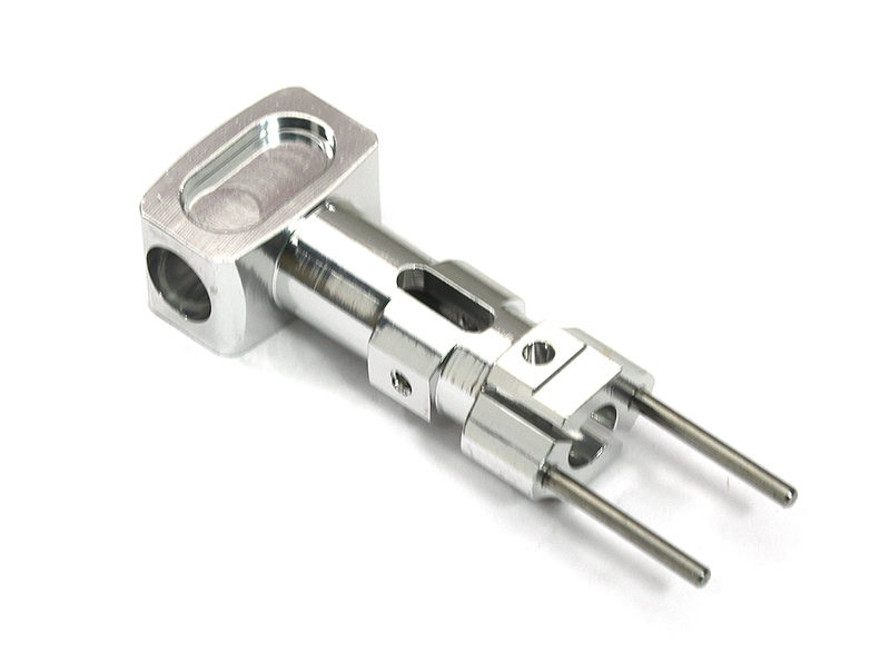 C22519SILVER Precision Rotor Housing for Align T-Rex 450/SE - Image 1