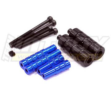 C22529BLUE Extended EXT Hardware+Part for Long Suspension Linkage Setup on Axial AX10 - Image 1