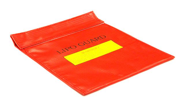 C22532RED LiPo Guard Large Battery Bag (295x230mm) for Charging and Storage - Image 1