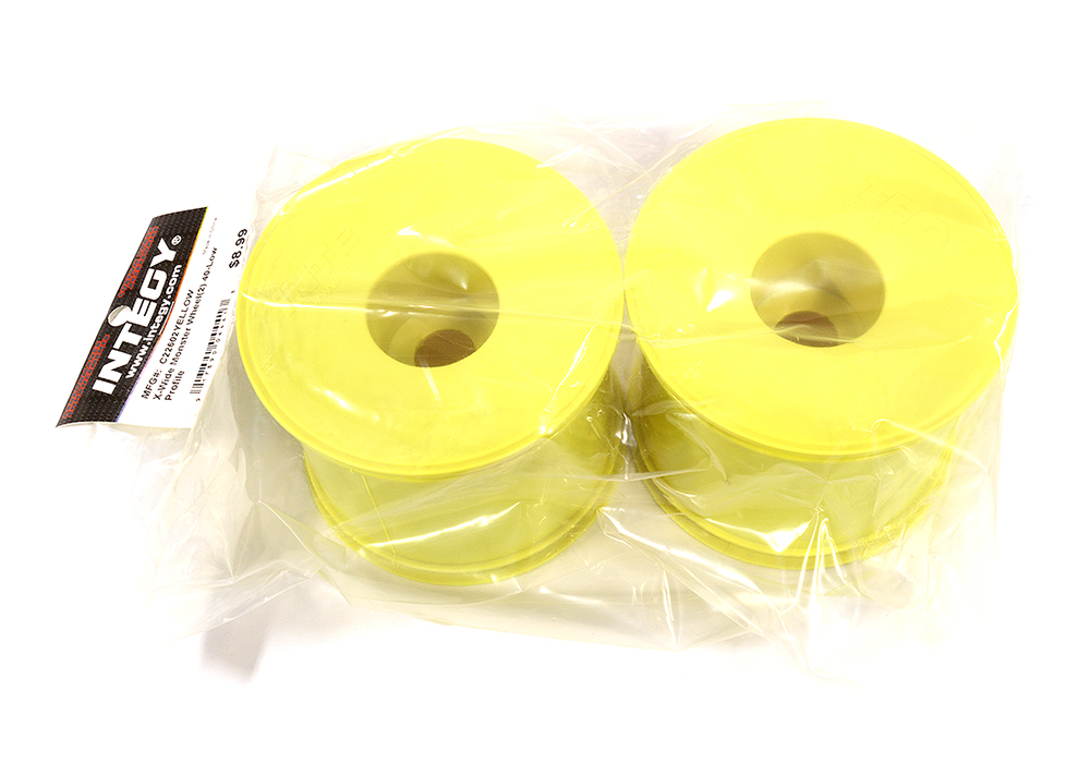 C22602YELLOW X-Wide Monster Wheel(2) 40-Low Profile (40 size) - Image 1