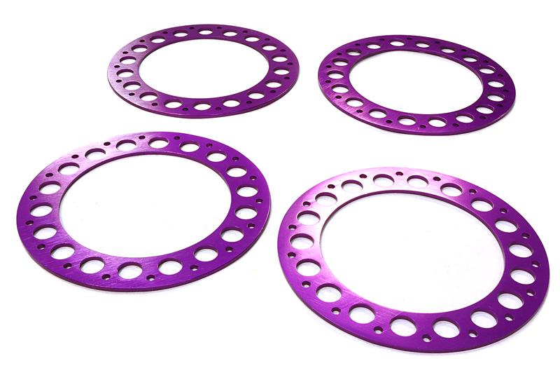 C22615PURPLE Outer Black Ring O.D.102mm (4) for 40 Size Type Beadlock Wheel - Image 1