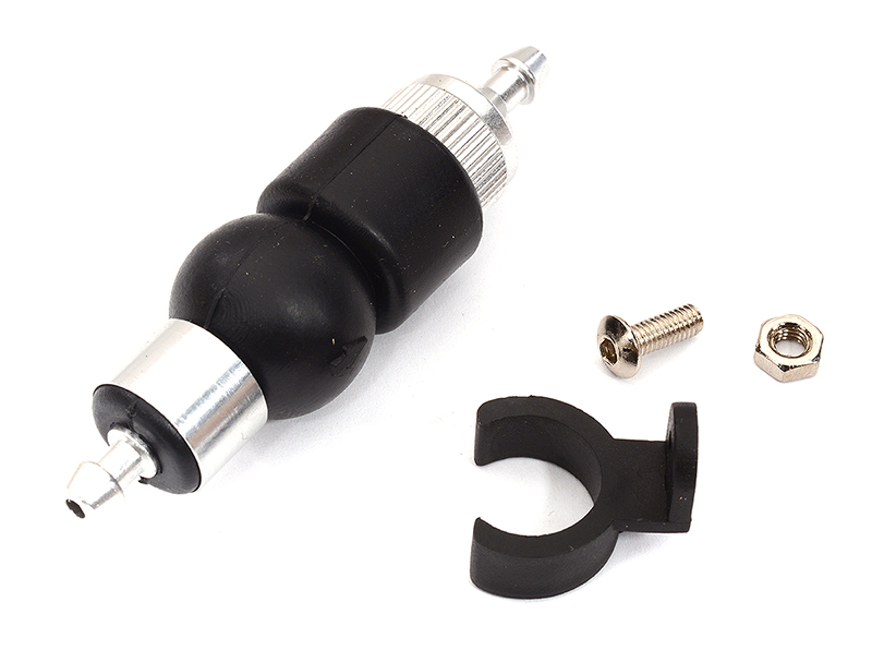 C22616SILVER Large Fuel Filter w/ Primer Pump - Image 1