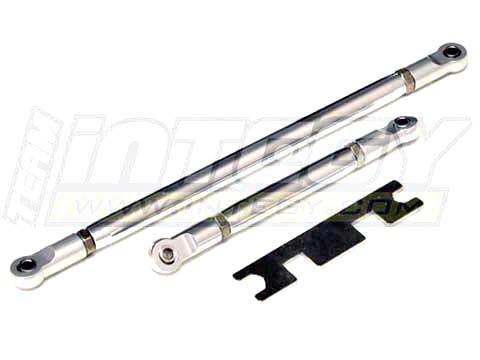 C22703SILVER Steering Linkages (L=86mm & 150mm) for Rock Crawler - Image 1
