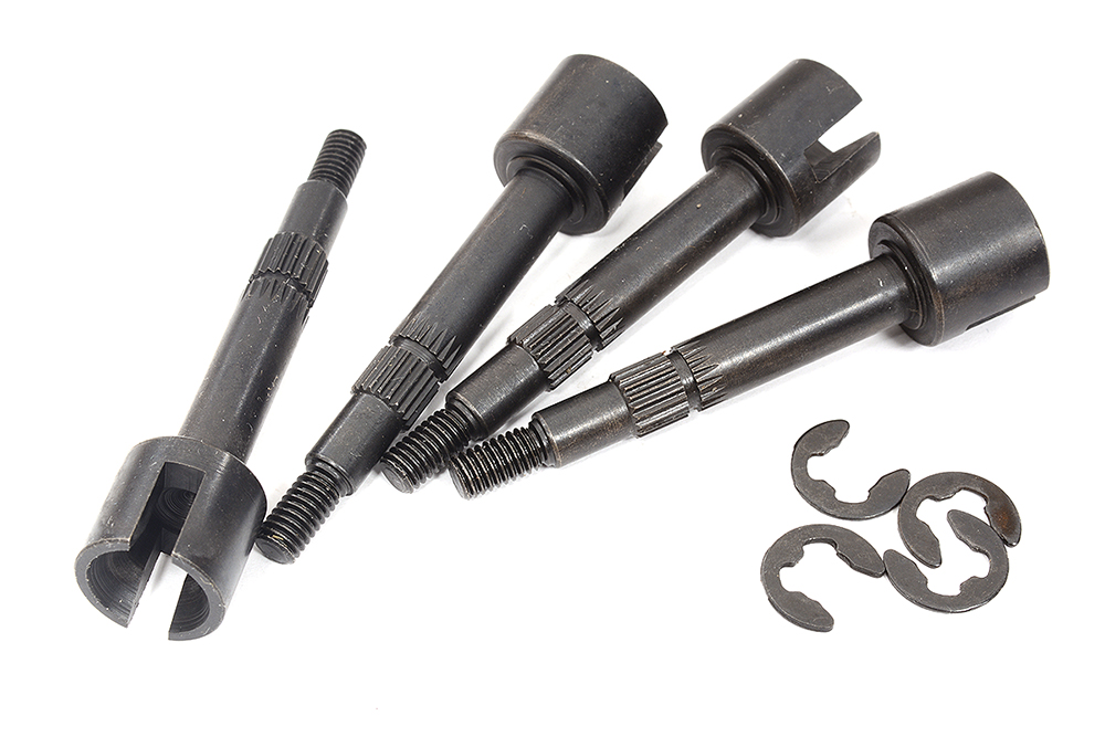 C22715 Wheel Axle (4) for Stock Tamiya Clod Buster Type Wheel Hub - Image 1