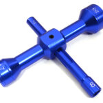 Quad Hex Socket Wrench 7mm + 8mm + 17mm + 23mm Size