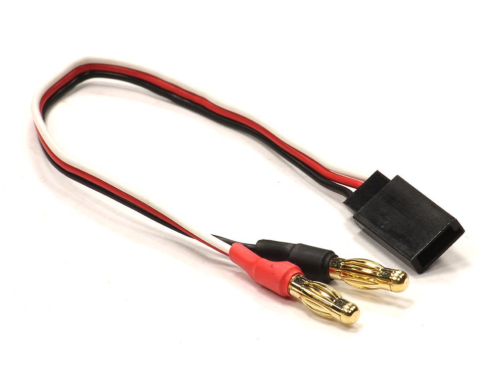 C23051 Wire Harness w/ Banana Plugs RX Charging Jack - Image 1