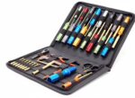 Complete 31-Piece Titanium Nitride Racing Tool Set with Professional Carry Bag - Image 2