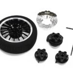 Evolution IV Steering Wheel Set for TRX, HPI, Futaba, Airtronics, Hitec & KO