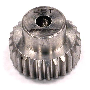 C23426 Billet HD Stainless Steel 48 Pitch Pinion 26T for Brushless w/ 0.125 Shaft - Image 1