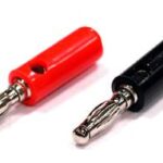 Euro Banana Plug (Male=2pcs)