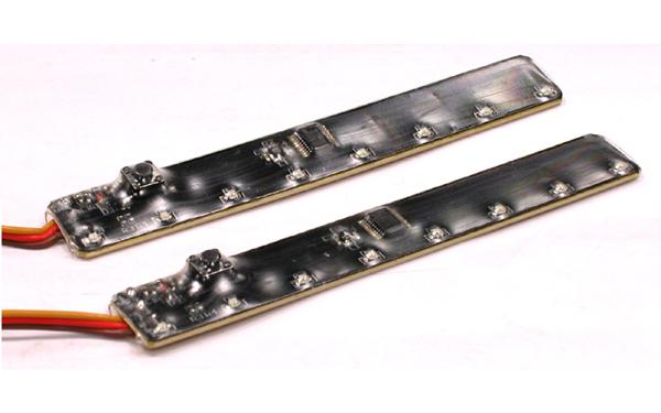 C23591GREEN Under Chassis LED Light (8)x2 Kit w/ Built-in Flash Module - Image 1