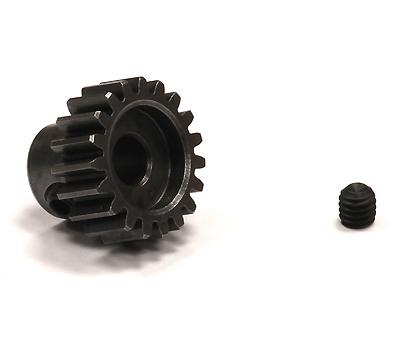 C23735 Billet Machined 0.8 Steel 32 Pitch Pinion 19T for BL Applications w/ 5mm Shaft - Image 1