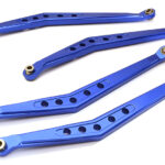 Billet Machined Alloy Upper Linkage (4) for Axial Wraith 2.2 AX80083