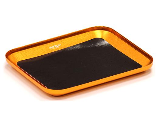 C23830ORANGE Magnetic Parts Storage Tray 101x120mm for Hardware, Screws & Nuts - Image 1