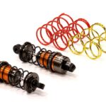 Billet Machined XSR7 Shock Set for 1/10 Touring Car & Drift Car (L=56mm-59mm)