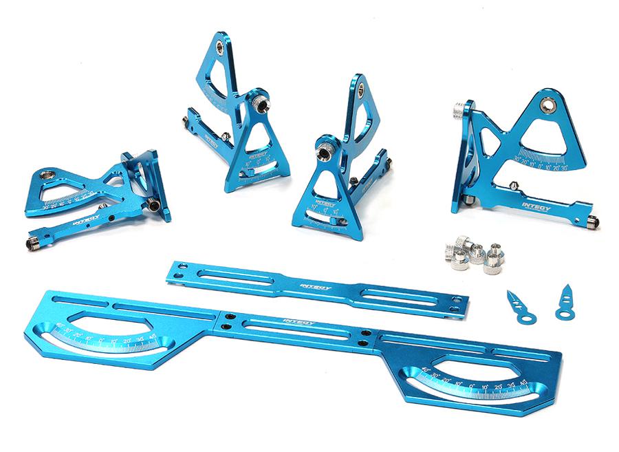 C24014LIGHTBLUE Universal Setup Station System for Traxxas 1/16, Most 1/10 Touring Car & Drift - Image 1
