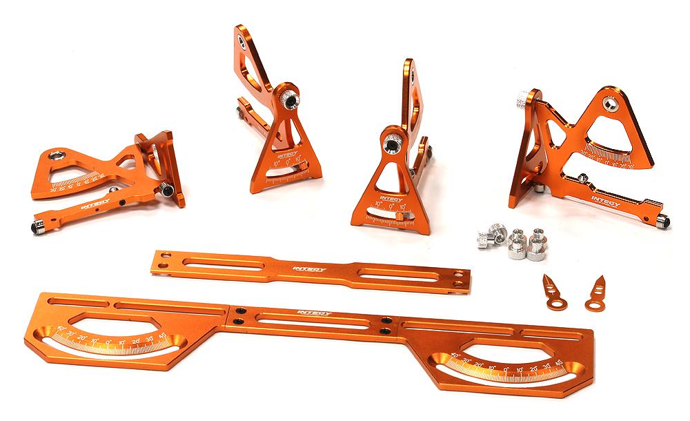 C24014ORANGE Universal Setup Station System for Traxxas 1/16, Most 1/10 Touring Car & Drift - Image 1