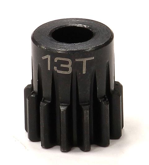 C24031 Billet Machined 32 Pitch Steel Pinion 13T for Brushless Applications w/5mm Shaft - Image 1