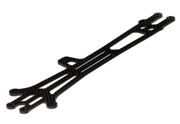 C24090 Carbon Fiber Upper Deck Plate for 1/10 Size 4WD Touring Car C23475 - Image 1