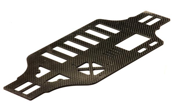 C24091 Carbon Fiber Main Chassis Plate for 1/10 Size 4WD Touring Car C23475 - Image 1
