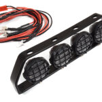 Realistic Roof Top Spot Light Set(4)LED with Adjustable Housing for 1/10 1/8 1/5