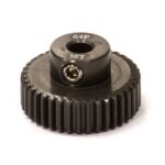 Billet Machined Hard Anodized Aluminum 64 Pitch Pinion 38 Teeth for 0.125 Shaft