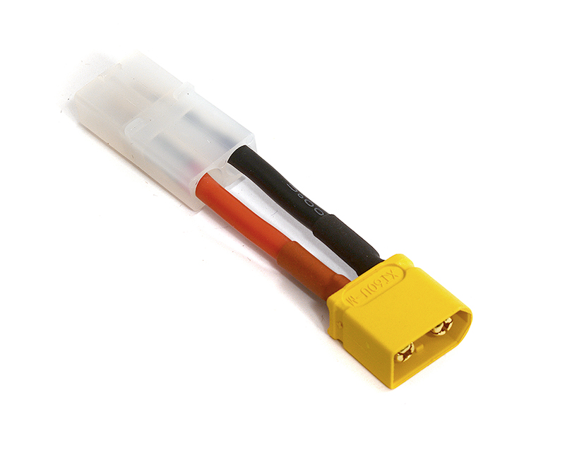 C24403 XT60 Male-to-Tamiya Type Female Connector Adapter Wire Harness - Image 1