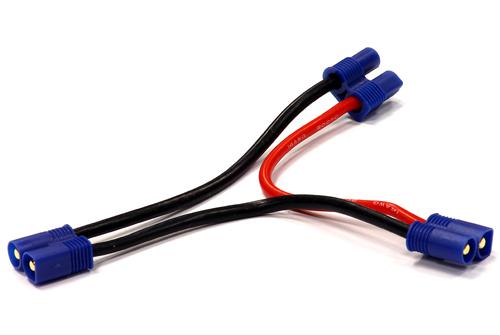 C24407 EC3 Series 2-Battery Connector Adapter Wire Harness - Image 1