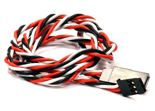 C24414 RX-Futaba Type Extension 900mm 22AWG Servo Wire - Image 1