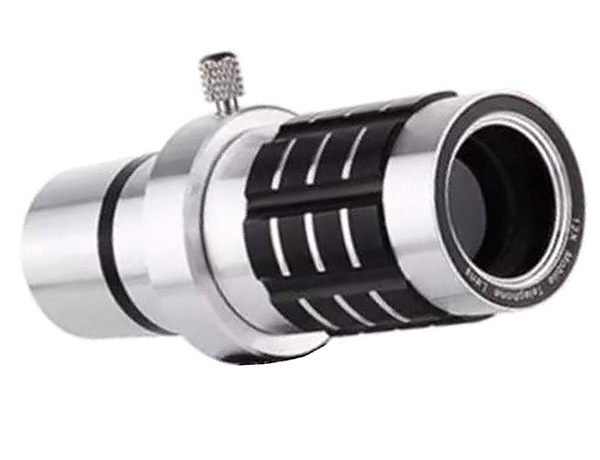 C24439 12X Telephoto Len F20mm w/ Mini Tripod for iPhone - Image 1