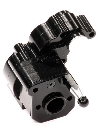 C24470BLACK Billet Machined Alloy Center Main Gearbox Case for Axial Wraith 2.2 AX80051 - Image 1
