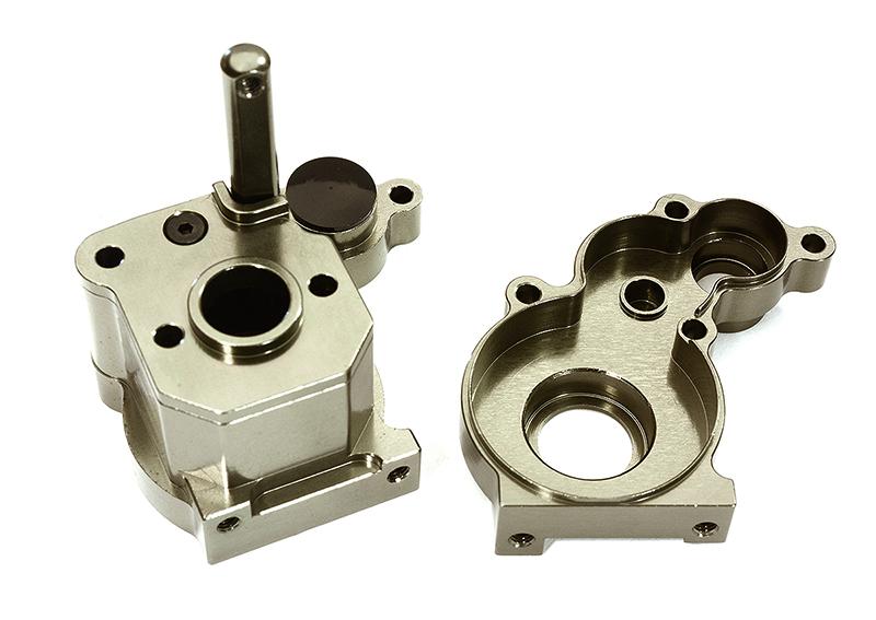 C24470GUN Billet Machined Alloy Center Main Gearbox Case for Axial Wraith 2.2 AX80051 - Image 1