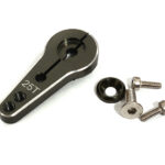 Billet Machined Single Sided Servo Horn 25T for Futaba Servo (r=20, 24mm Holes)