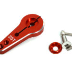 Billet Machined Single Sided Servo Horn 25T for Futaba Servo (r=20, 24mm Holes)