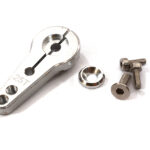 Billet Machined Single Sided Servo Horn 25T for Futaba Servo (r=20, 24mm Holes)